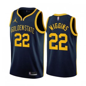 Dres Golden State Warriors Andrew Wiggins 22 Jordan 2022-23 Statement Edition Navy Swingman